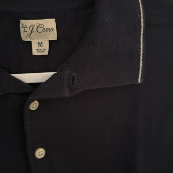 J. Crew navy knitted polo - Picture 4 of 7